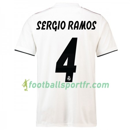 Tenue Real Madrid Sergio Ramos 4 Domicile 2018-2019 Maillot de Foot